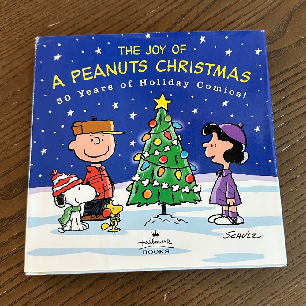 The Joy of a Peanuts Christmas‎ 50 Years of Holiday Comics Hallmark Book 2000